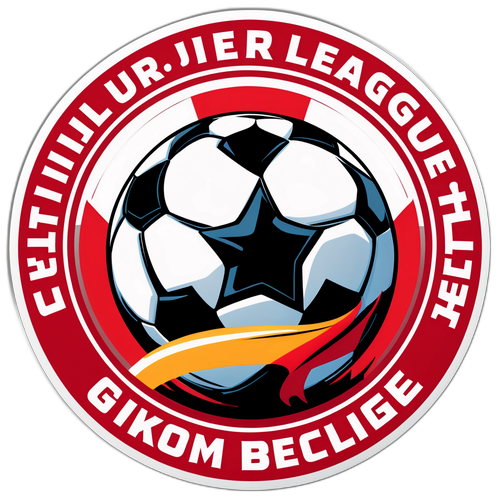 Sticker voor de Jupiler League