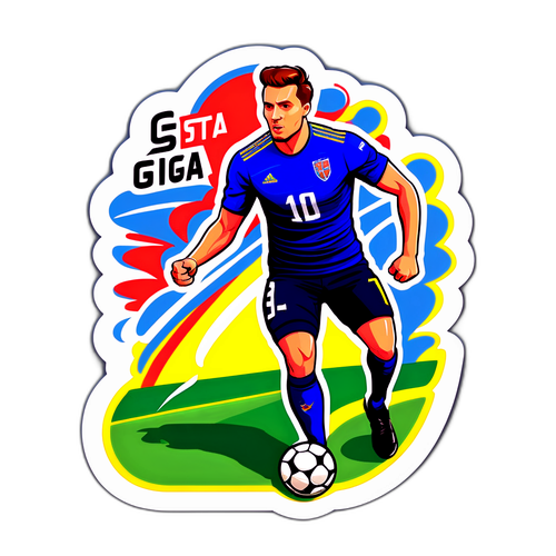 Sticker der hylder Stepan Giga