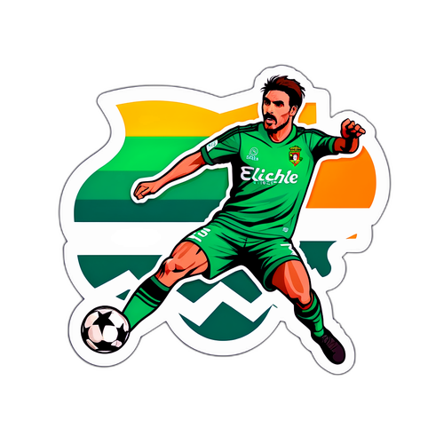 Hình ảnh cầu thủ Elche trong trận đấu hấp dẫn