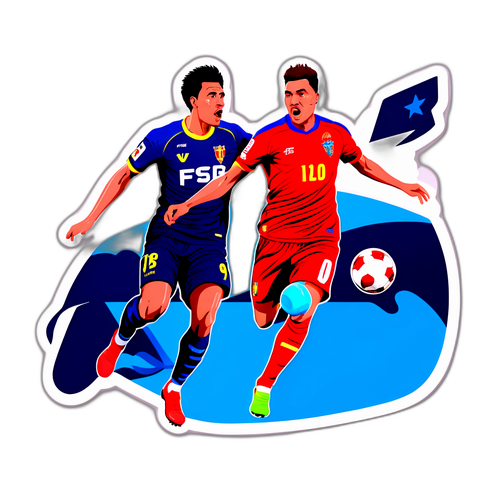 Στιγμιότυπο από τον αγώνα FCSB vs Φάρουλ Κωσταντίνης