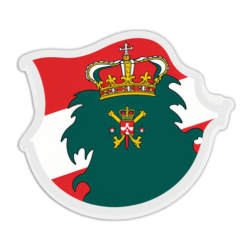 ¡Descubre la Bandera de Gibraltar! El Sticker que Hará Latir Tu Orgullo Territorial