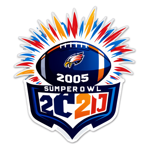 Sticker ng Super Bowl 2025