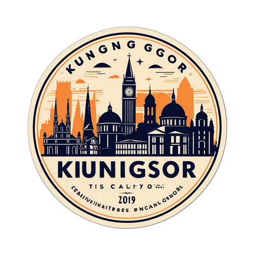 Kungsör Vintage Sticker