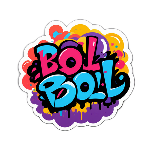 Sticker ng Bol Bol