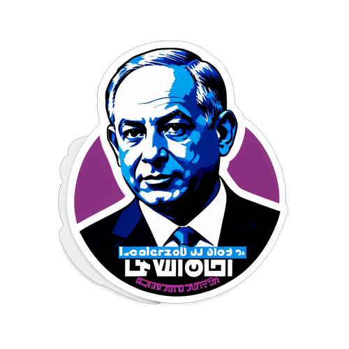 Onthuld: Hoe Netanyahu's Sticker "Leiderschap en Visie" de Wereld Inspireert!