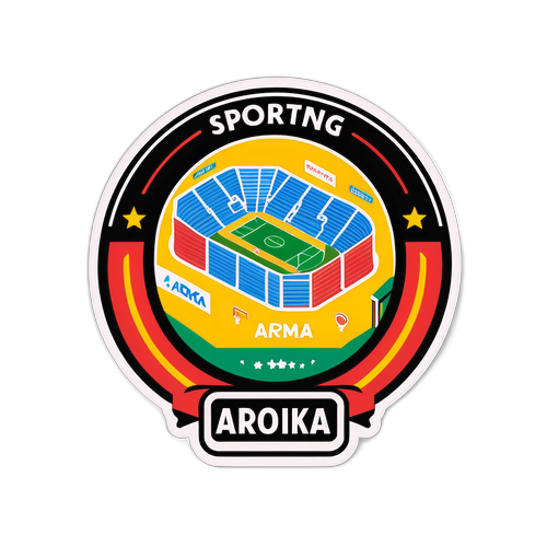 Іконка з картою маленької арени Ароїка з написом "Sporting"