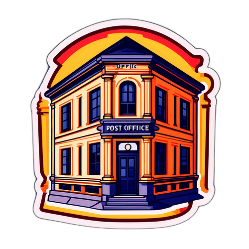 郵局懷舊貼紙