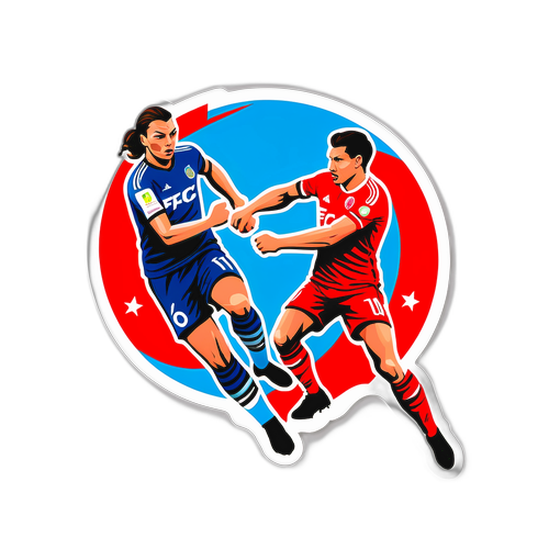 Intens Duel mellem Drita og FCK Spillere