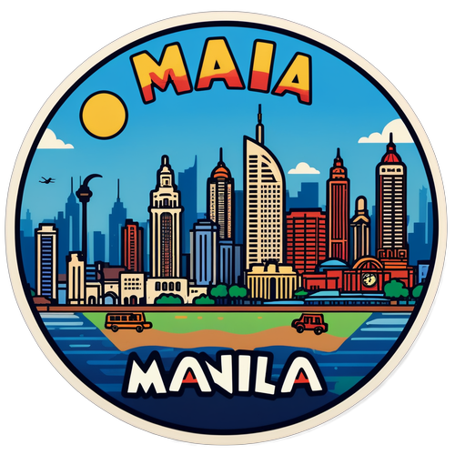 Manila Time Stickers