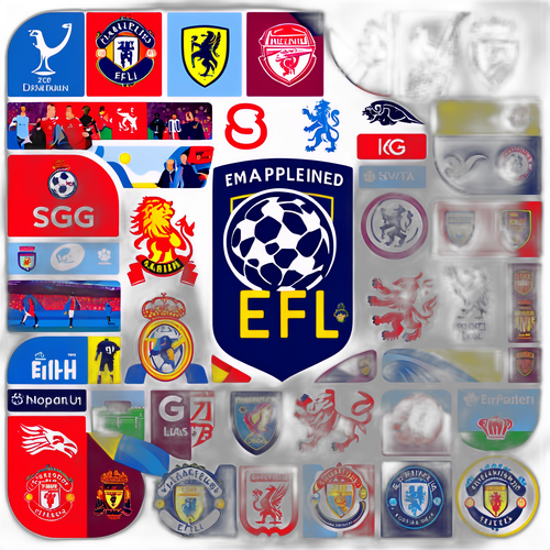 Logo EPL Dinamik dengan Adegan Ikonik Bola Sepak Inggeris