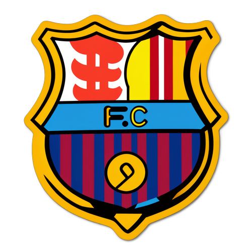 Aufkleber für Barcelona – Leganés