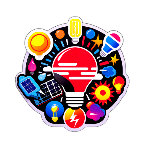 Energetic Inspiration Sticker
