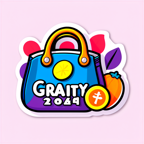 Masayang Sticker tungkol sa Gratuity Pay