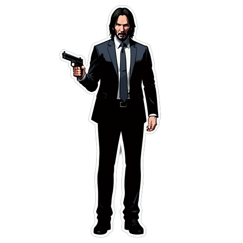 John Wick matrica