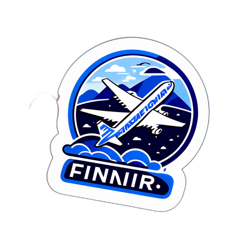 Finnair-lentäjät nauttivat upeista maisemista lennolla