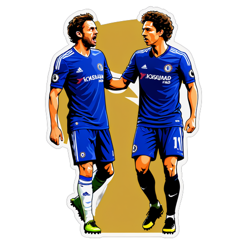 Sticker Chelsea đối đầu với Man Utd