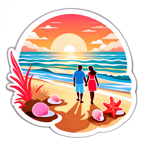 Apus de soare liniștit pe plaja din Filipine