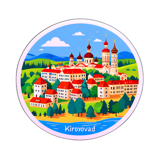 Стікери з красивими пейзажами Кіровограда