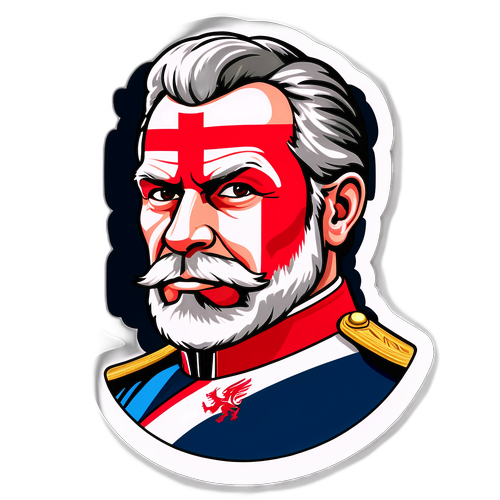 Regal Sticker af Kong Frederik