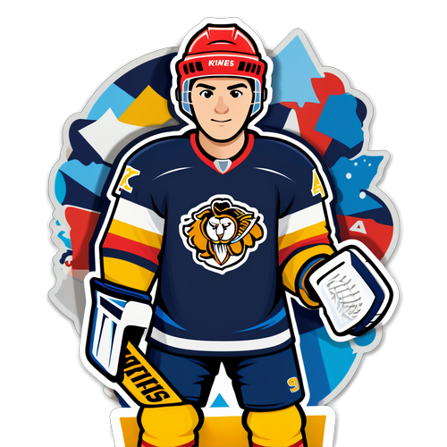 Athletic-Themed Motivational Sticker