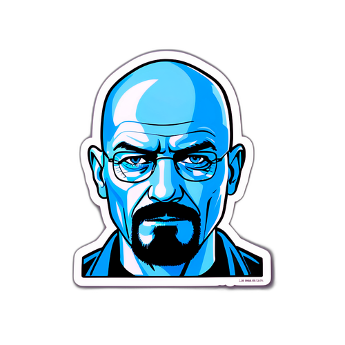Breaking Bad Mavisi Kristaller Sticker