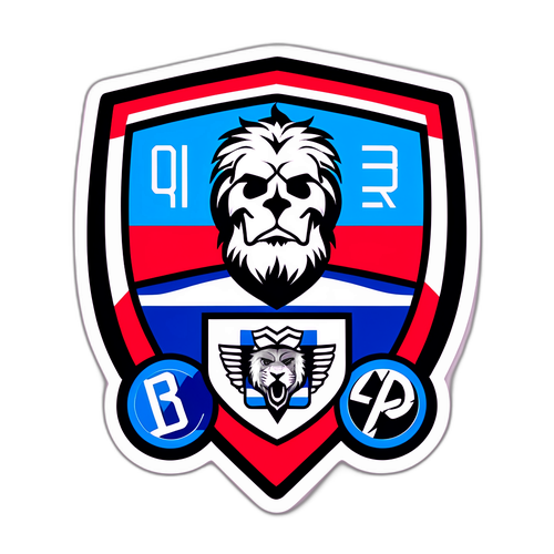 Diseño de un sticker para Deportivo Riestra contra Independiente