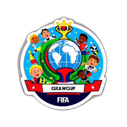 Stiker Suasana Piala Dunia Kelab FIFA