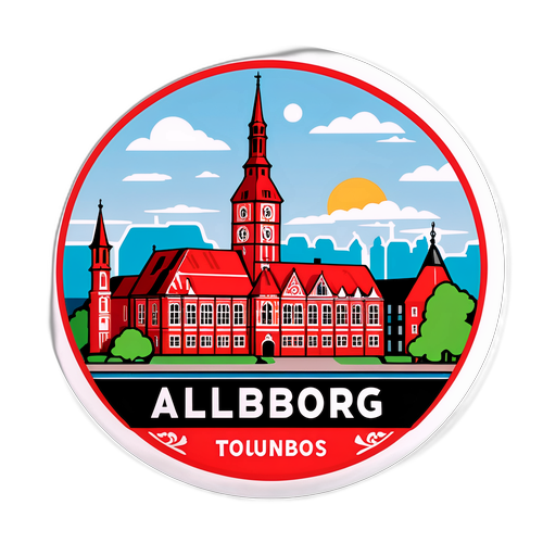 Stickers til Aalborgs turisme