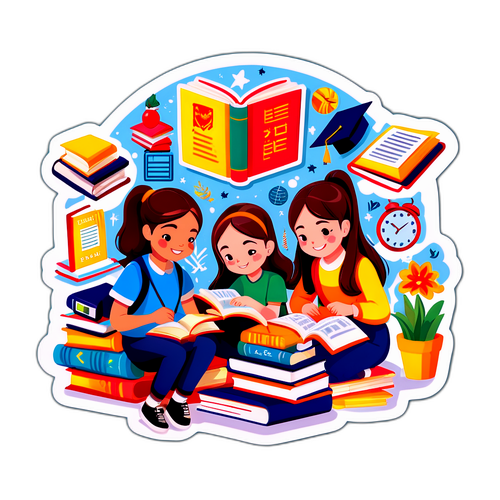 대학 입시 준비하는 학생들