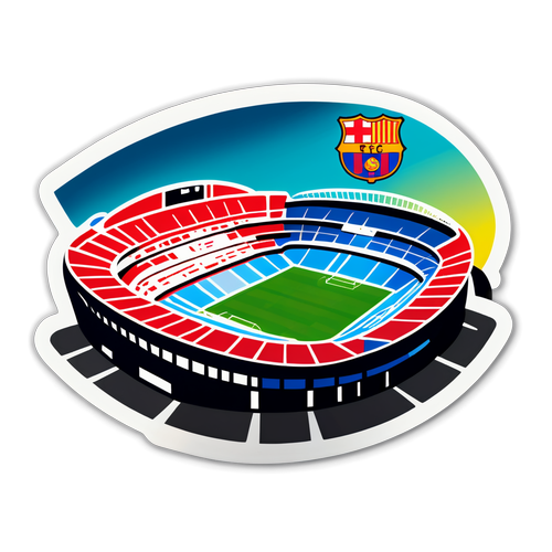 Barcelona Stadyumu Dinamik Atmosfer