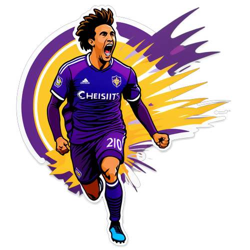 Stiker Momen Menegangkan Gol Pertandingan Orlando City dan Nashville