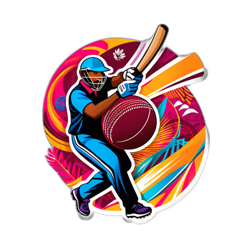 Dynamic Cricket Spirit: New Zealand and West Indies Fusion
