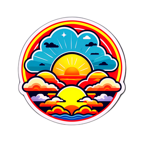 Sticker de Clima para Santiago del Estero