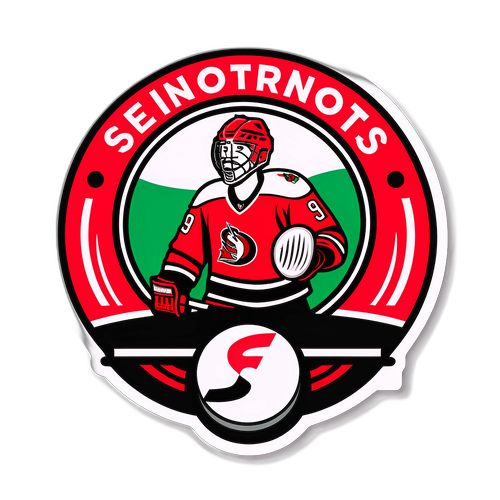 Senators vs Hurricanes Intensity Sticker