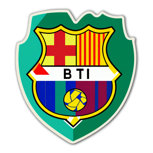 Betis – Barcelona rajongói matrica