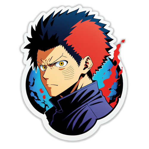 สร้างสติกเกอร์ Jujutsu Kaisen สำหรับตัวละครที่เด่นในภาพ