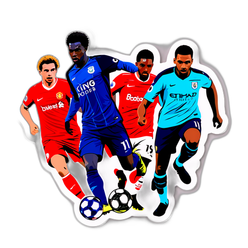Sticker Pemain Terkenal Liga Perdana England