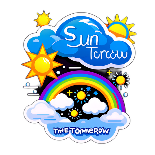 תחזית מזג האוויר צבעונית וחריזה