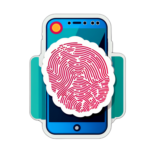 新しいスマートフォン法テーマの法律文書風ステッカー