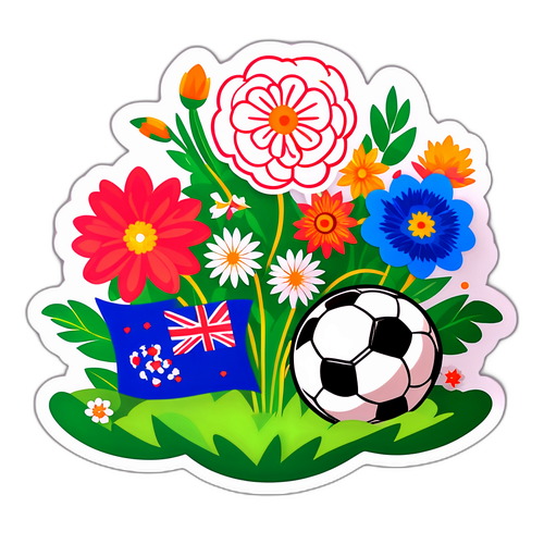 Stiker Bola Sepak Dinamik