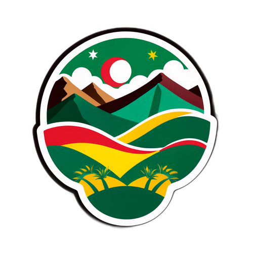 Design du 5 juillet : Paysage algérien