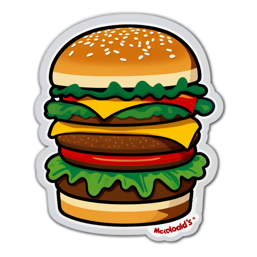 Balikan ang Sarap! McDonald's Sticker na Magpapaalala sa Iyong Paboritong Burger!