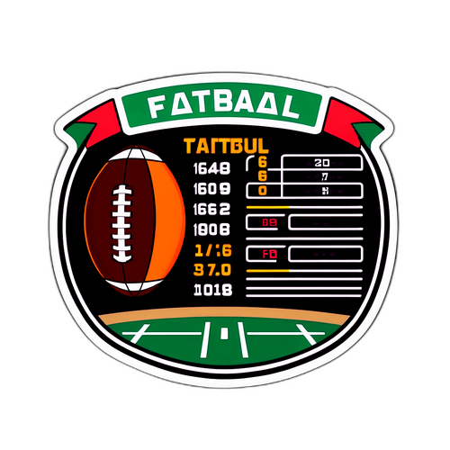 Fantasy Football Showdown Sticker