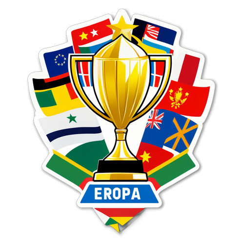 Piala Eropa Sticker
