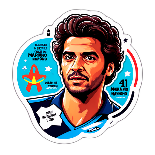 Sticker Artístico de Mariano Navone
