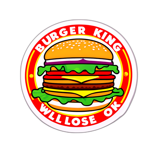 A adesivo 'Burger King fechará'