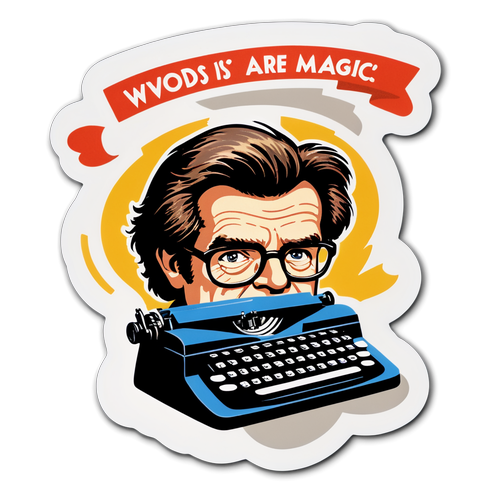 Ontdek de Magie van Woorden: Harry Mulisch en zijn Typewriter!