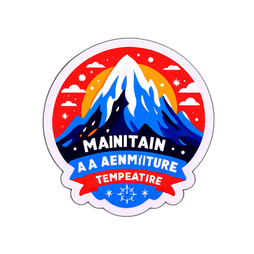 สร้างสติกเกอร์อุณหภูมิที่แสดงการเคลื่อนไหวของน้ำแข็งและไฟ