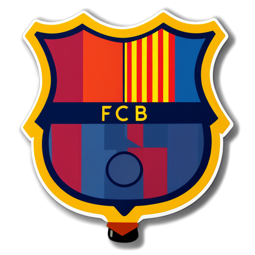 FC Barcelona Logo Sticker