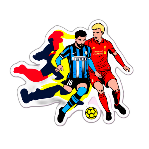 Битва команд Интер и Ливерпуль